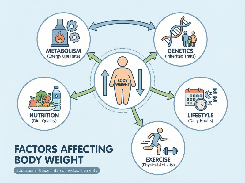 Fattori che influenzano il peso